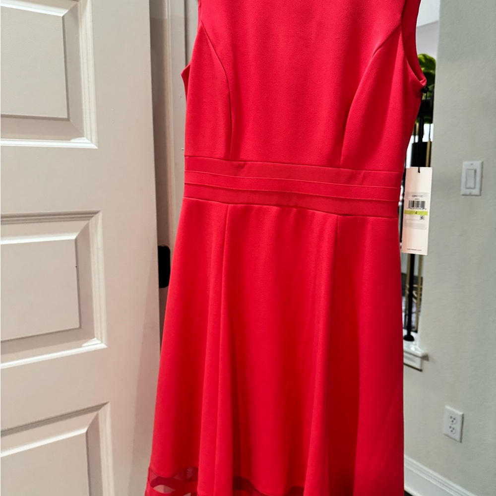 Calvin Klein Vibrant pink Midi Dress